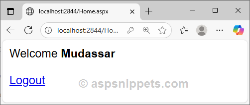 ASP.Net Login RedirectUrl: Redirect to requested page after Login in ASP.Net using C# and VB.Net
