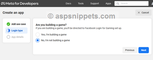 Create a Facebook application to get an AppID for your Website or Blog