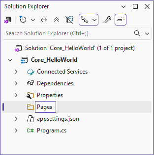 Net Core 10: ASP.Net Razor Pages Hello World Tutorial