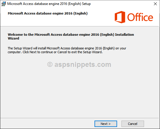 Download Microsoft.ACE.OLEDB.16.0 provider for 32bit and 64bit