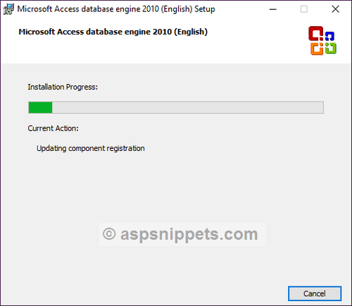 The 'Microsoft.ACE.OLEDB.12.0' provider is not registered on the local machine