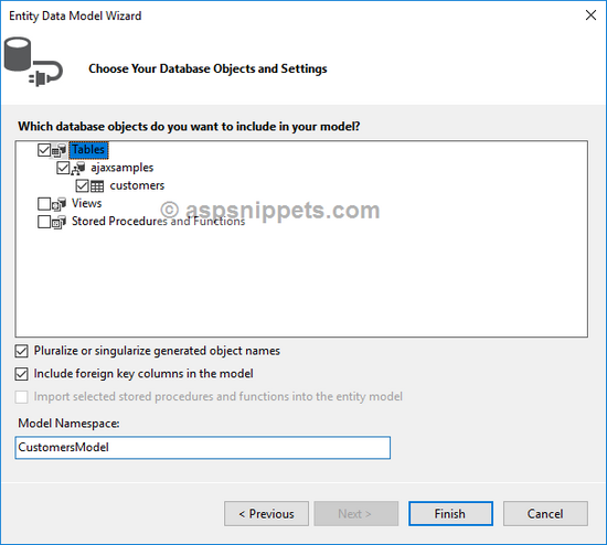 Connect and Configure Entity Framework to MySQL database in ASP.Net MVC