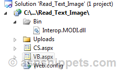 Read (Extract) Text from Image (OCR) in ASP.Net using C# and VB.Net