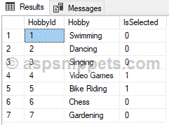 ASP.Net Core: Update Database Table using ListBox