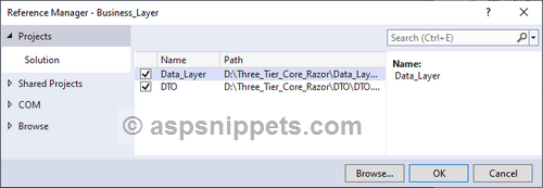 Implement Three Tier Architecture in.Net Core 6.0