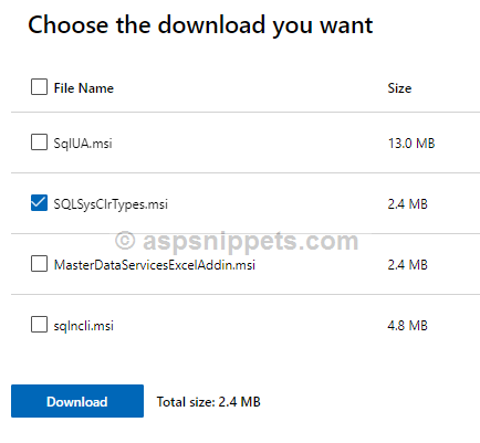 Could not load file or assembly 'Microsoft.SqlServer.Types, Version=11.0.0.0