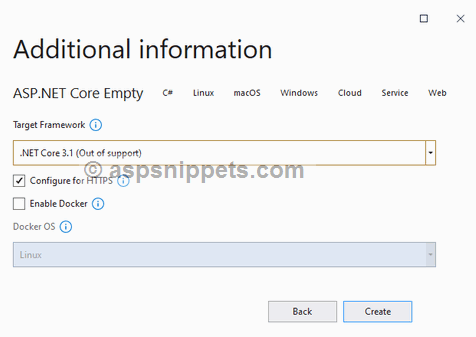 ASP.Net Core 3: Hello World Tutorial with Sample Program example