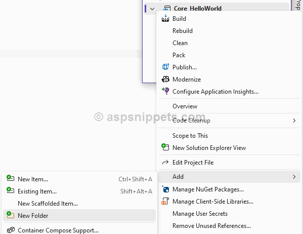 Net Core 10: ASP.Net Razor Pages Hello World Tutorial