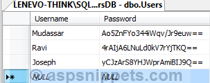 Encrypt and Decrypt Username or Password stored in database in Windows Application using C# and VB.Net