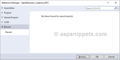 AlphaNumeric Captcha in ASP.Net MVC