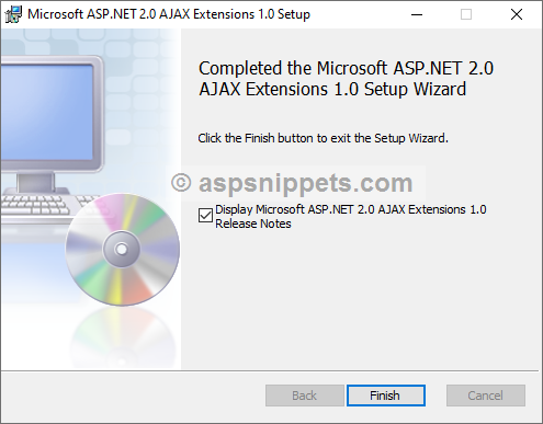 Install and Configure ASP.Net AJAX Extension