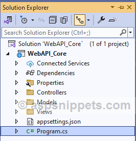 .Net Core 6: Create Web API in Visual Studio 2022 step by step