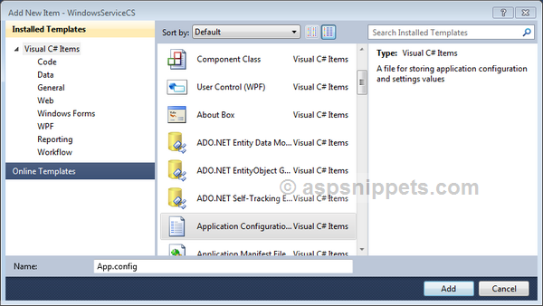 Simple Windows Service that runs periodically and once a day at specific time using C# and VB.Net