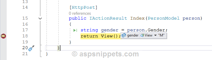 DropDownList SelectedIndexChanged event in ASP.Net Core