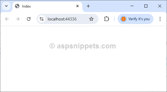 ASP.Net MVC Hello World Tutorial with Sample Program example