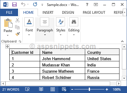 Download Word File from URL in C# and VB.Net