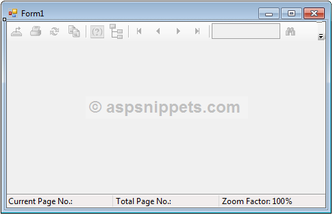 Basic Crystal Report Tutorial with example in Windows Forms (WinForms) Application using C# and VB.Net