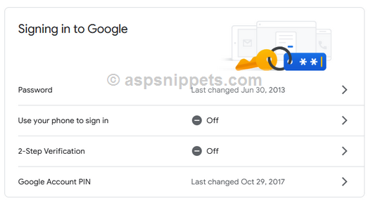 Generate App Password for Gmail Account