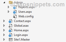 Role based Authorization and Authentication in ASP.Net