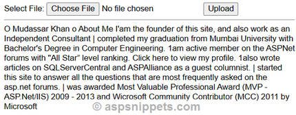 Tesseract OCR: Read (Extract) Text from Image in ASP.Net using C# and VB.Net