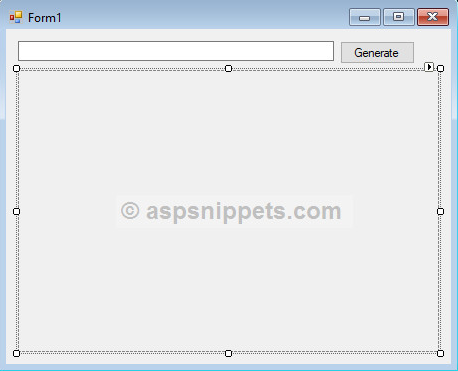 Generate QRCode with Logo (Image) in Center in C# and VB.Net