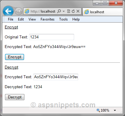 Invalid Key Provided For Encryption/Decryption