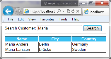 Populate (Bind) GridView using StoredProcedure and SqlDataSource in ASP.Net