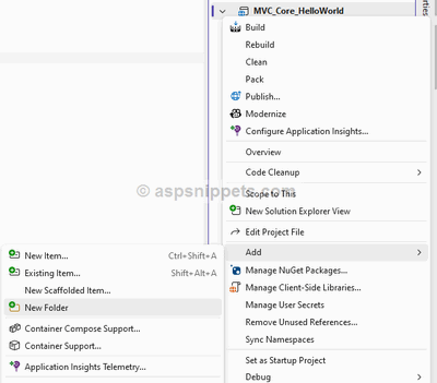 Net Core 10: ASP.Net Core Hello World Tutorial