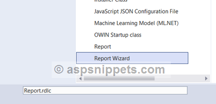 Configure and Install RDLC Report in Visual Studio 2017