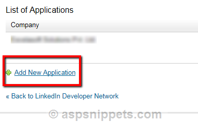 Login with LinkedIn Account and fetch User Profile details like ID, Name, Picture and Email in ASP.Net