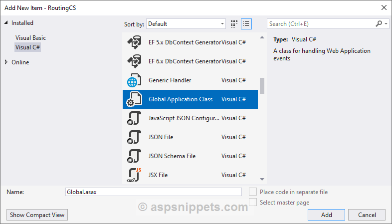 How to hide (remove) .ASPX extension in URL in ASP.Net