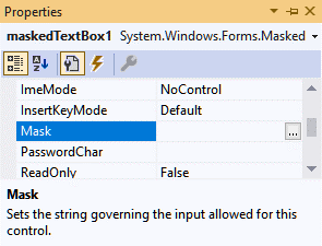 Using MaskedTextBox in C# and VB.Net