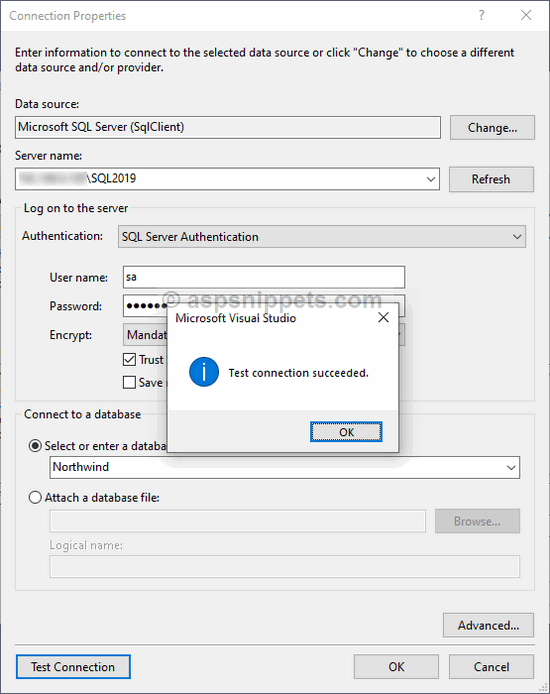 Configure Entity Framework Step By Step in ASP.Net