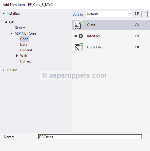 Bind HTML Table in ASP.Net Core