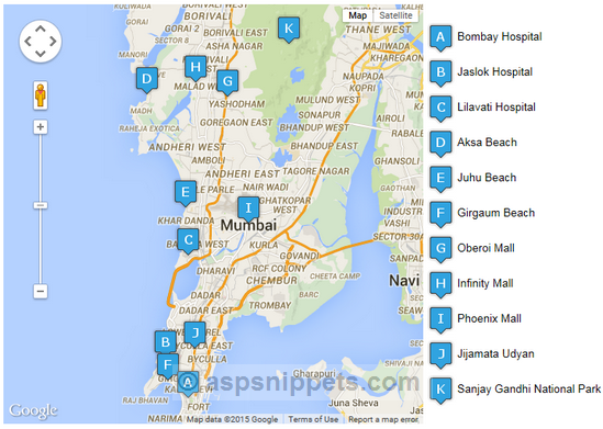 Display Custom Image Marker Icons in Google Maps V3