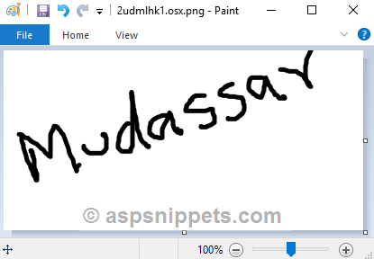 ASP.Net Core Razor Pages: Upload (Save) HTML5 Canvas Image to Server in Folder (Directory)