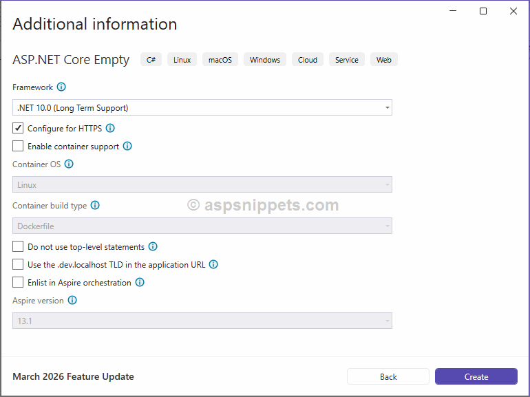 Net Core 10: ASP.Net Razor Pages Hello World Tutorial