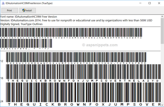 Dynamically generate and display Barcode Image in ASP.Net