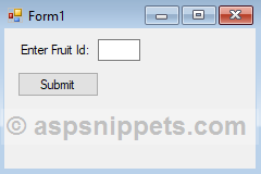 Return Output parameter from Stored Procedure in C# and VB.Net