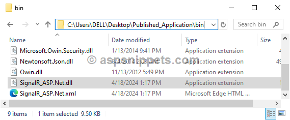 Publish web application in Visual Studio 2015