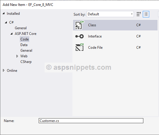 Bind HTML Table in ASP.Net Core