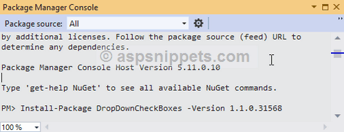 dropdown checkbox list in asp net c#