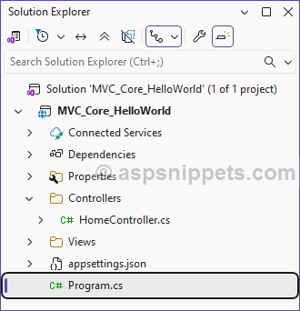 Net Core 10: ASP.Net Core Hello World Tutorial