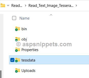 Tesseract OCR: Read (Extract) Text from Image in ASP.Net MVC