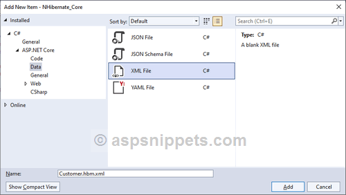 Using NHibernate in ASP.Net Core