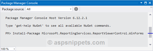 Nuget Install: Microsoft.ReportingServices.ReportViewerControl.WinForms