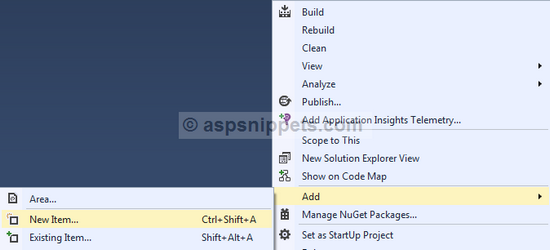 Configure Entity Framework Step By Step in ASP.Net