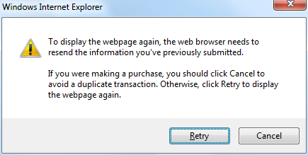 asp net prevent form resubmission on refresh