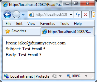 Read and fetch email Subject and Body from pop3 server using c# and vb.net