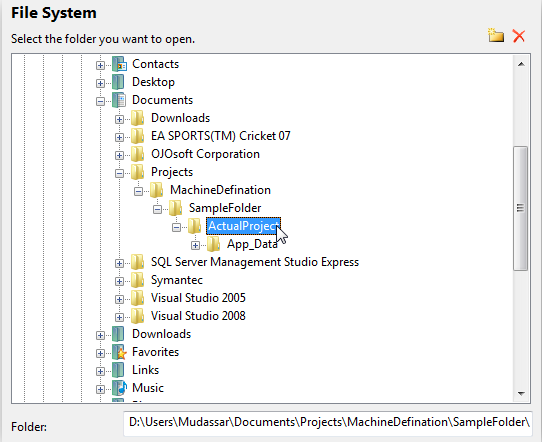 Selection of Actual Website and not parent solves the issue